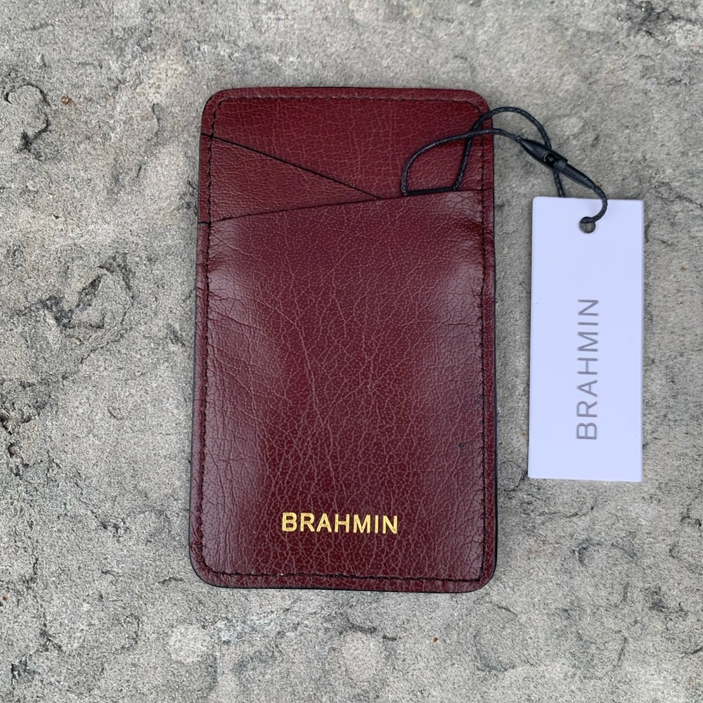 BRAHMIN Leather Card Case